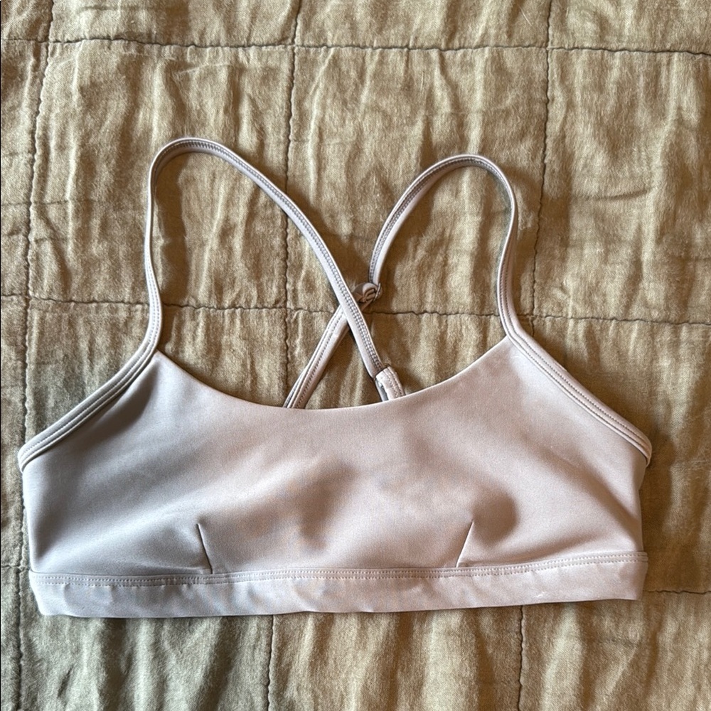 ALO Taupe Sports Bra